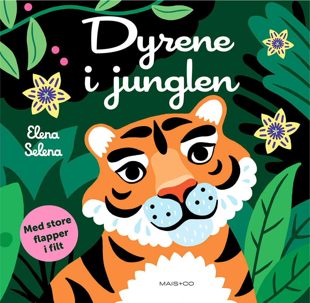 Dyrene i junglen (stofbog)