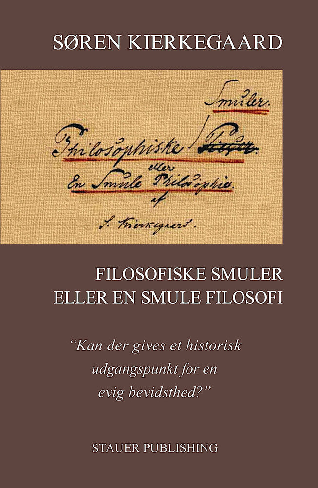 Filosofiske smuler eller en smule filosofi