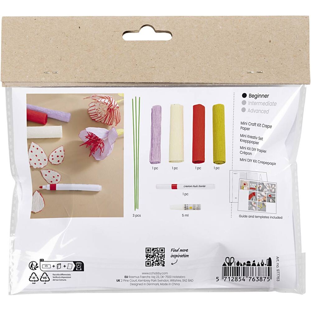 Mini DIY Kit Crepepapir