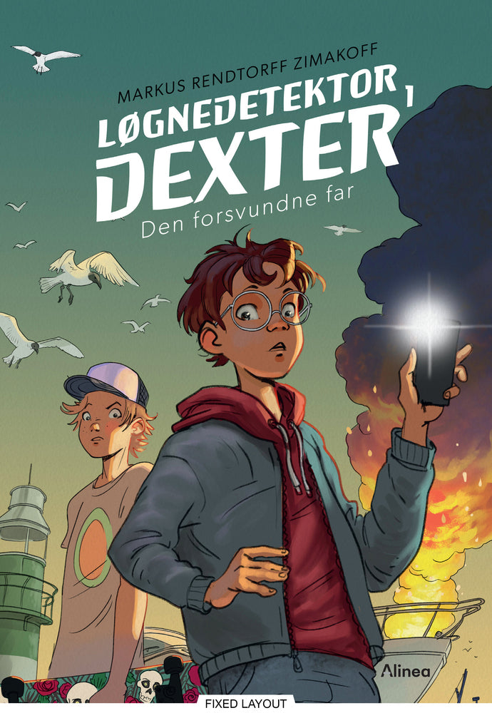 Løgnedetektor Dexter 1, Den forsvundne far, Rød Læseklub