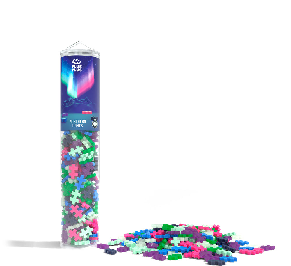 Plus-Plus Northern Lights mix / 240 pcs Tube