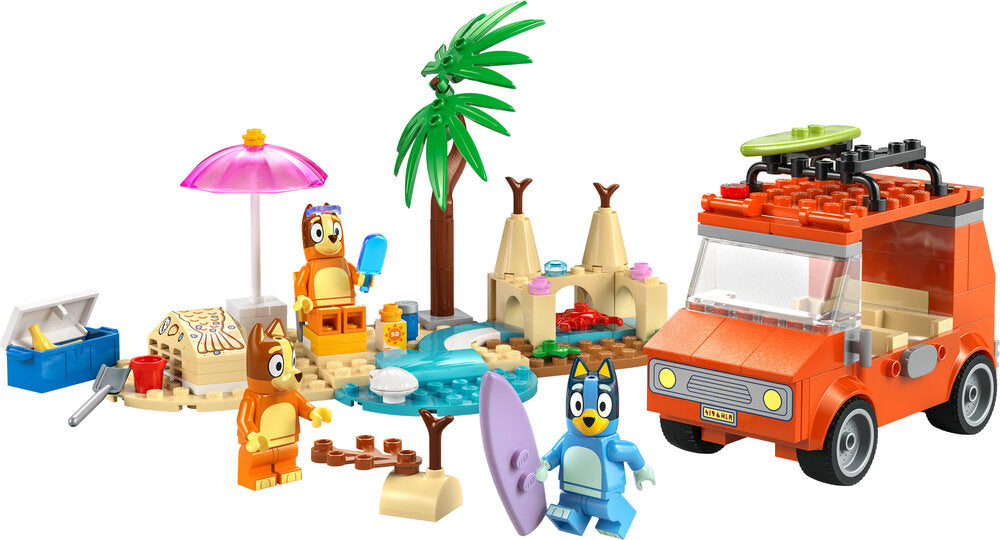 11202 LEGO Bluey Blueys familie-biltur til stranden