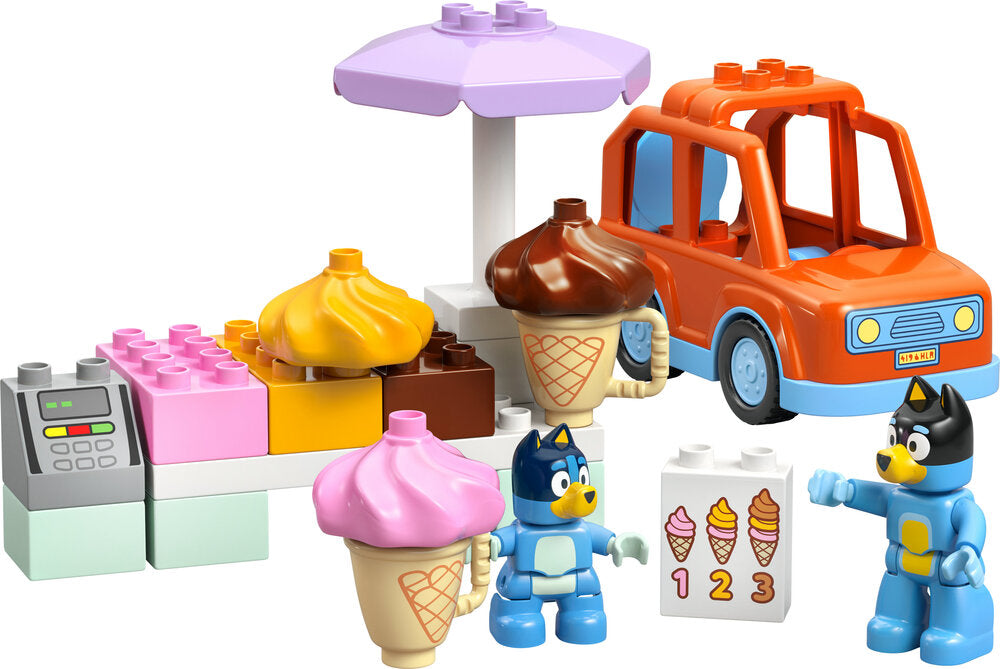 10458 LEGO DUPLO Bluey Is-udflugt med Bluey