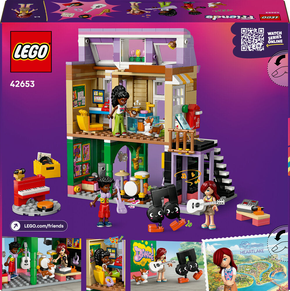 42653 LEGO Friends Musikbutik og lejlighed