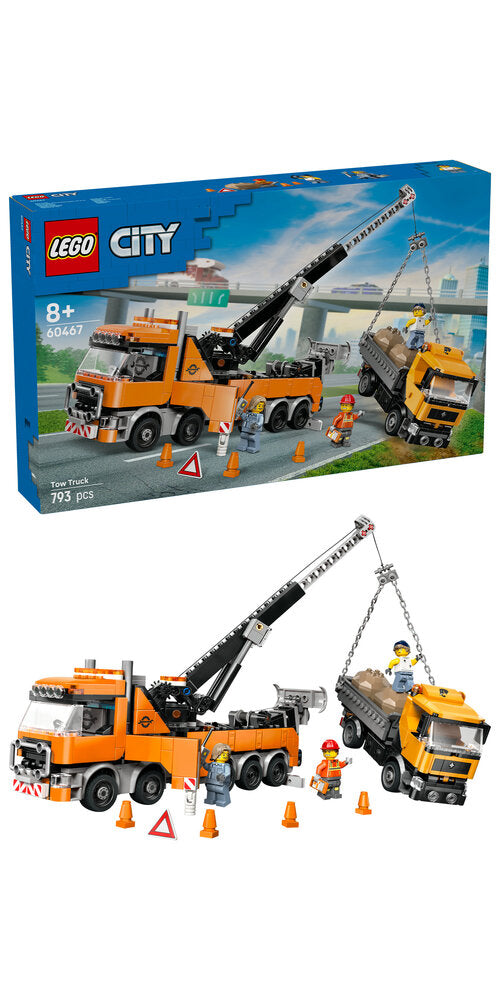 60467 LEGO City Stort bjærgningskøretøj med kran