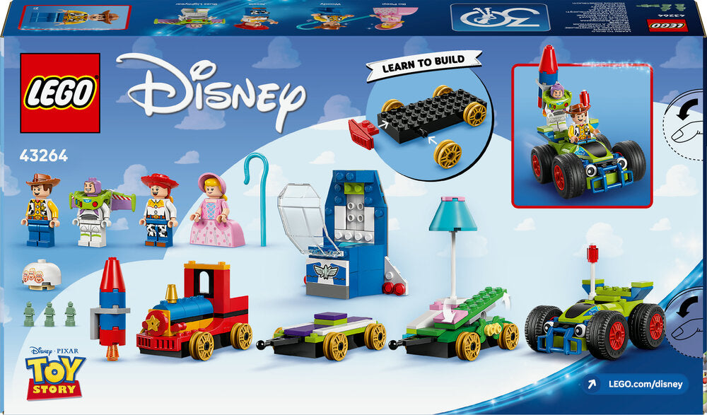 43264 LEGO Disney Toy Story-fejring: Tog og fjernstyret bil