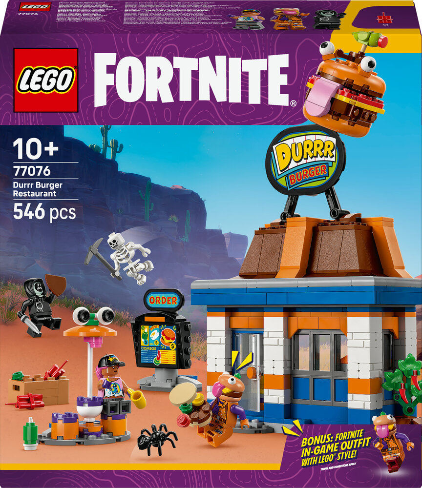 D3 77076 LEGO Fortnite Durrr Burger-restaurant