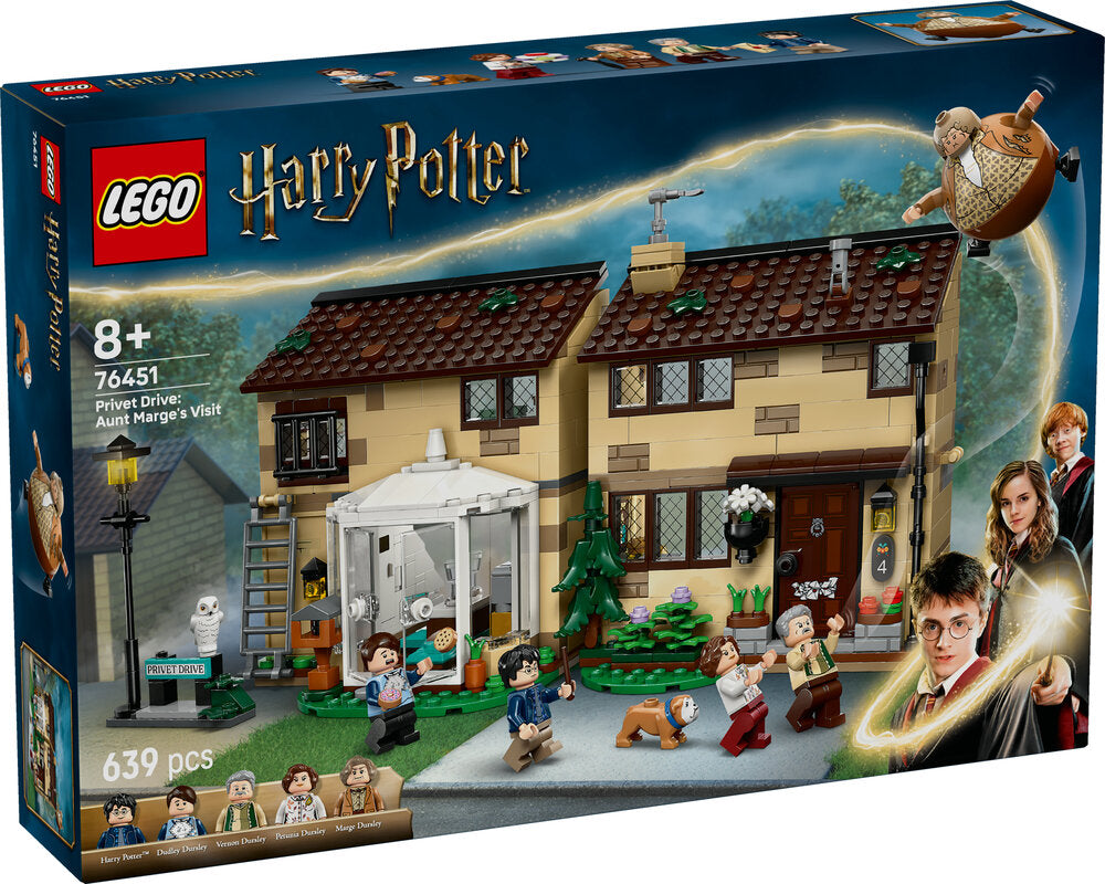 76451 LEGO Harry Potter Ligustervænget: Tante Marges besøg