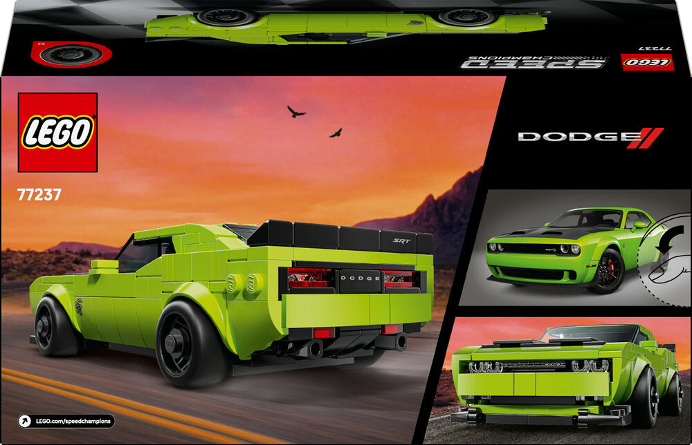 77237 LEGO Speed Champions Dodge Challenger SRT Hellcat-sportsvogn