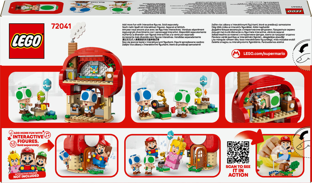 72041 LEGO Super Mario Fest i Toads hus
