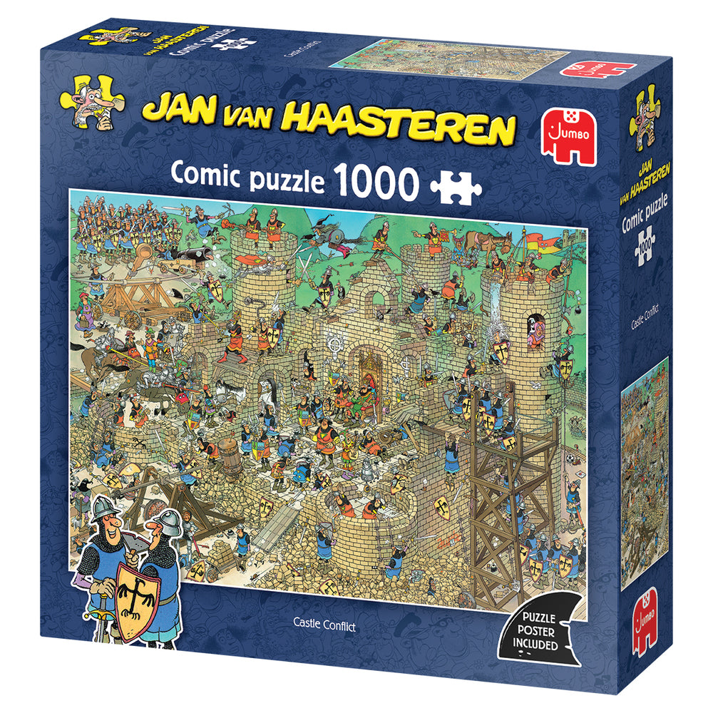 PUSLESPIL JVH CASTLE CONFLICT 1000 BRIKKER