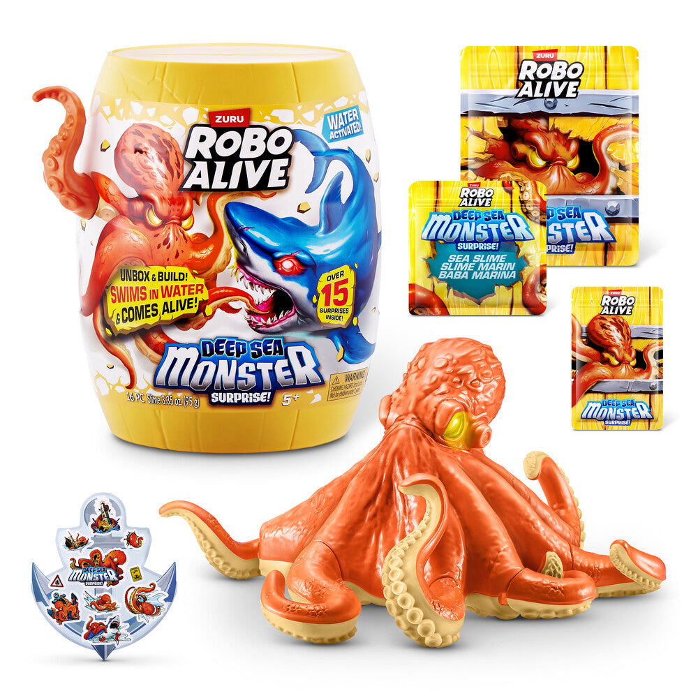Robo Alive Deep Sea Monster Surprise
