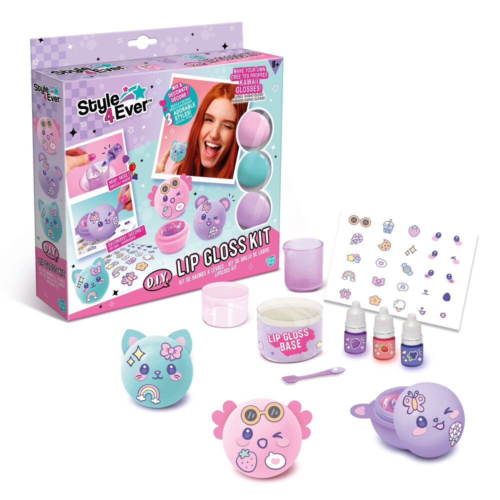 Style 4 Ever Læbebalsam Sæt Kawaii Stil
