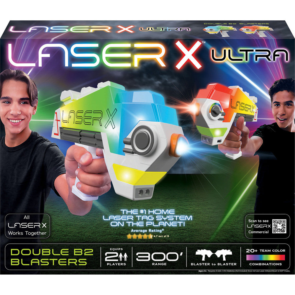 Laser X Ultra Laser blastersæt 2 stk