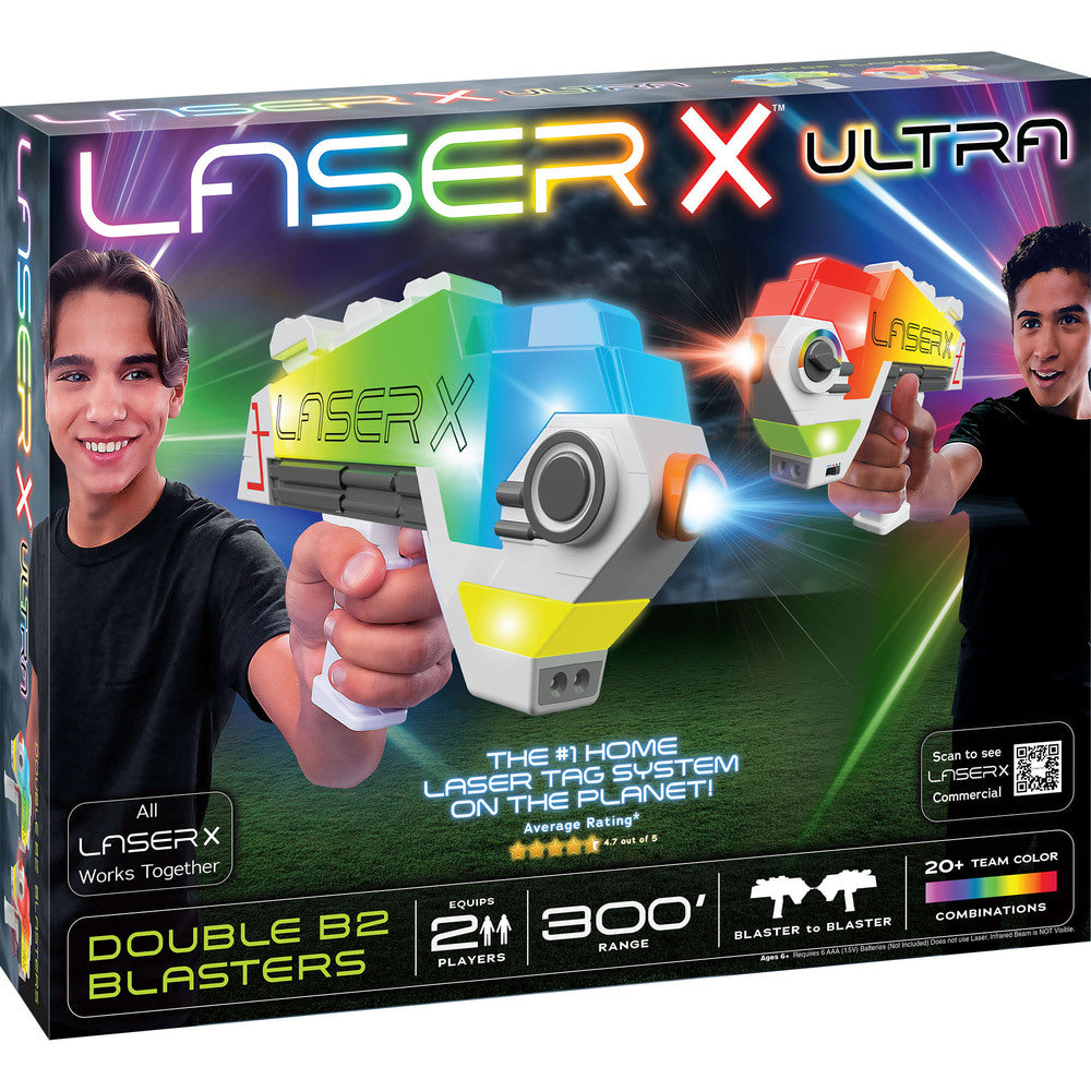Laser X Ultra Laser blastersæt 2 stk