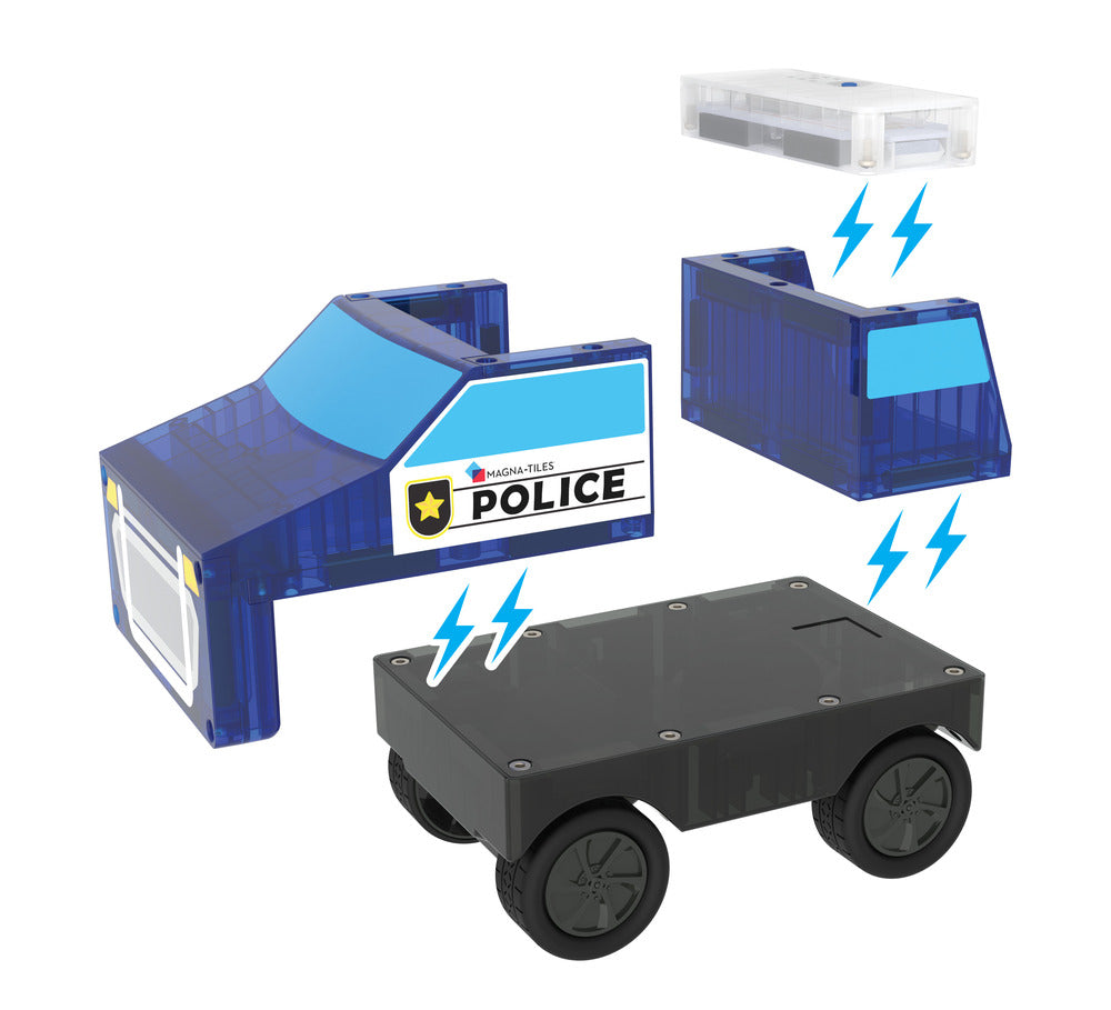 MAGNA-TILES Politistation 36 stk