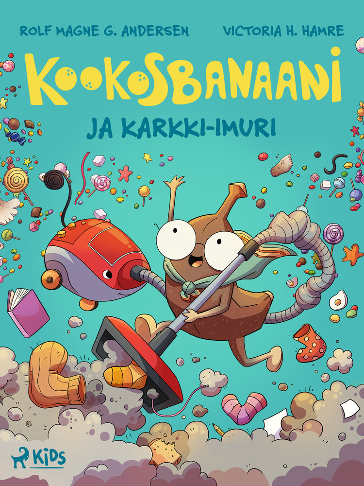 Kookosbanaani ja karkki-imuri