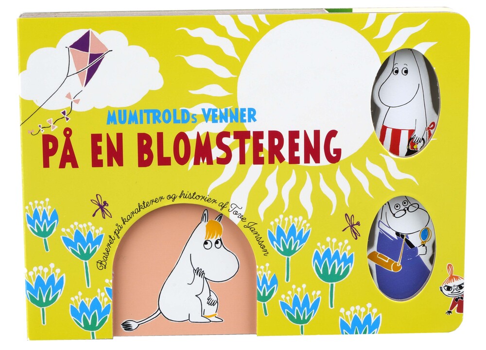 Mumitrolds venner - På en blomstereng