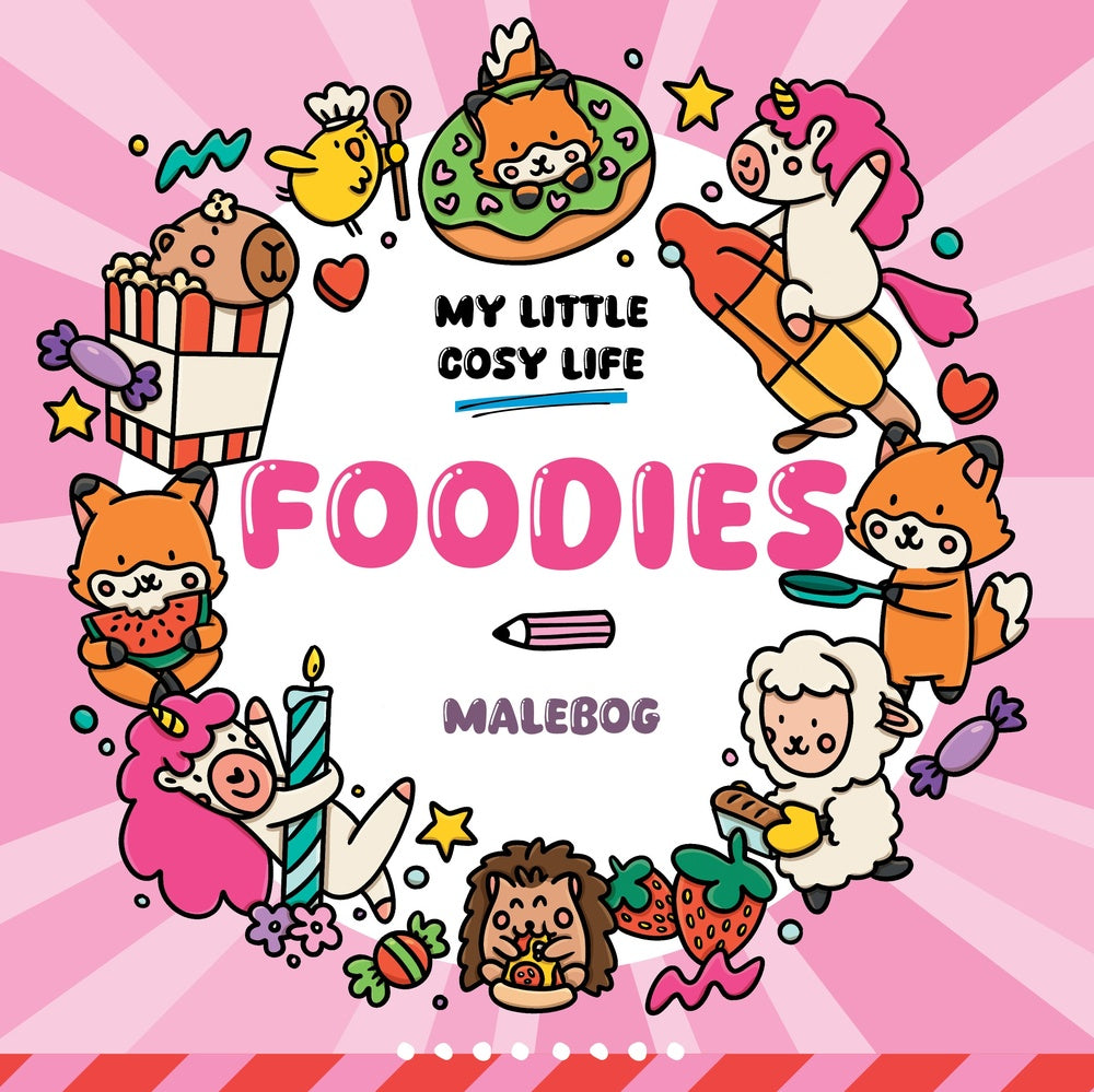 Malebog: Foodies - Cozy Coloring