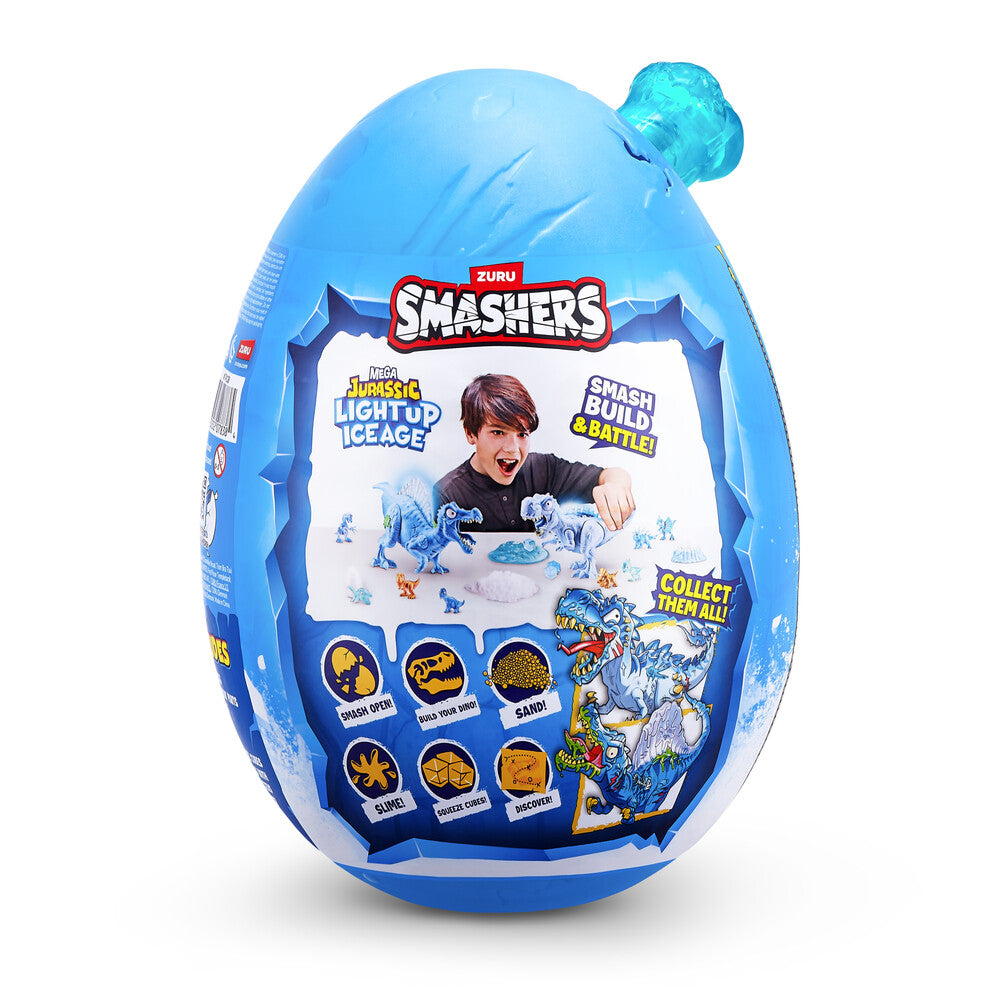 SMASHERS EGG JURASSIC LIGHT UP ICE AGE STOR ass
