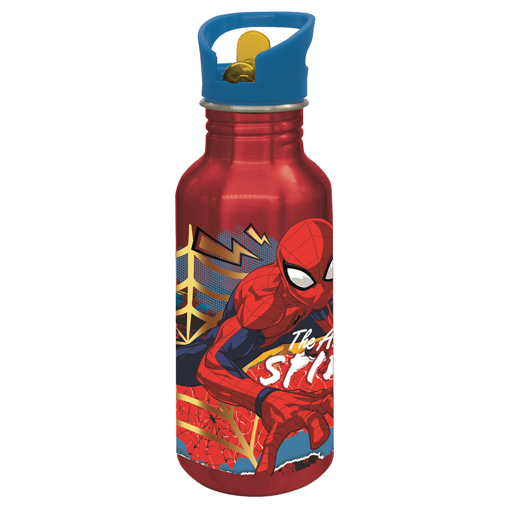D2 Spiderman ALU flaske sipper, 545 ml