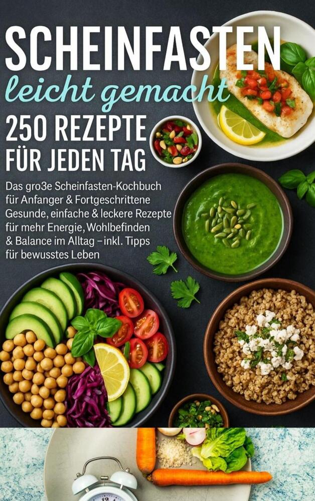 Scheinfasten leicht gemacht – 250 Rezepte für jeden Tag:Das große Scheinfasten-Kochbuch für Anfänger & Fortgeschrittene