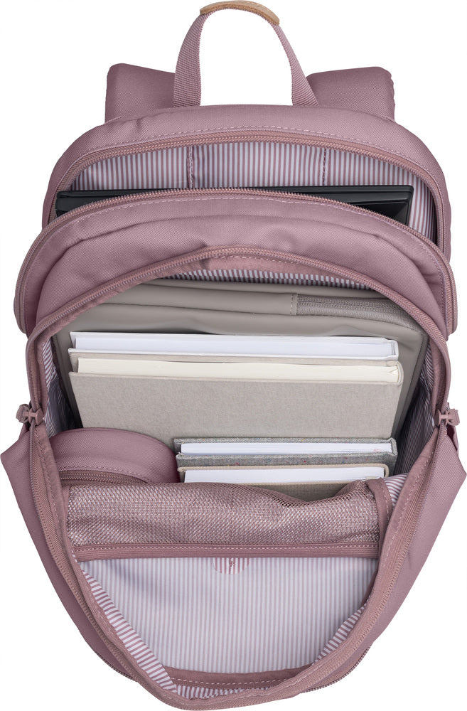 Skoletaske Beckmann Urban midi 26 liter Purple Rose