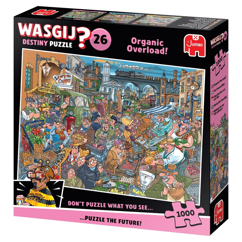 Puslespil Wasgij Destiny 26 Organic Overload! 1000 brikker