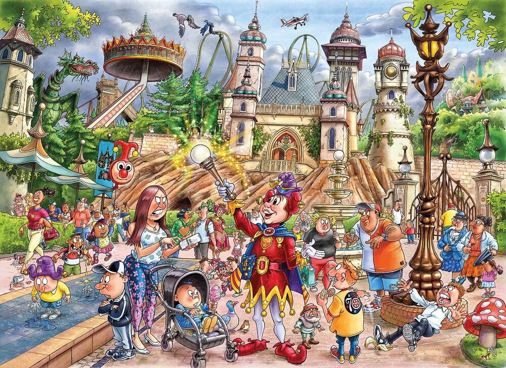 Puslespil Wasgij Mystery Efteling World of Wonders! 1000 brikker