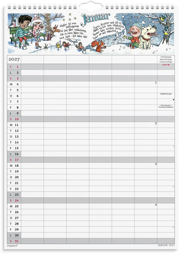 Mayland Familiekalender 26/27 A3 OTTO Dickmeiss 6 PERSONER