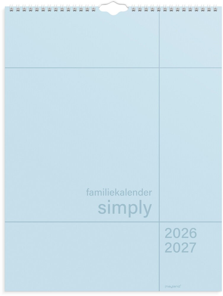 Mayland Familiekalender 26/27 Simply 6 PERSONER