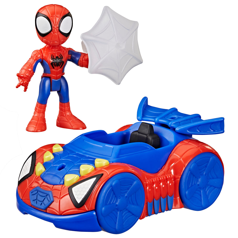 Spidey & Venner Køretøj & Figur 7,6 cm Spidey