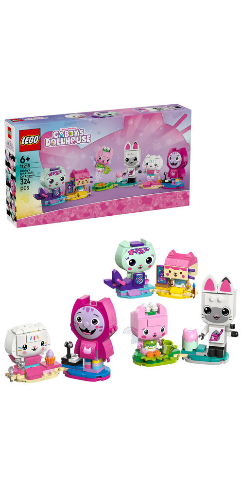 11215 LEGO Gabby's Dollhouse Gabbys klodsbyggede kattevenner