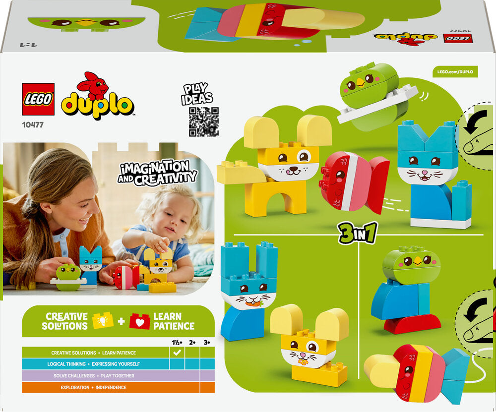 10477 LEGO DUPLO My First 3-i-1 Kreative søde kæledyr