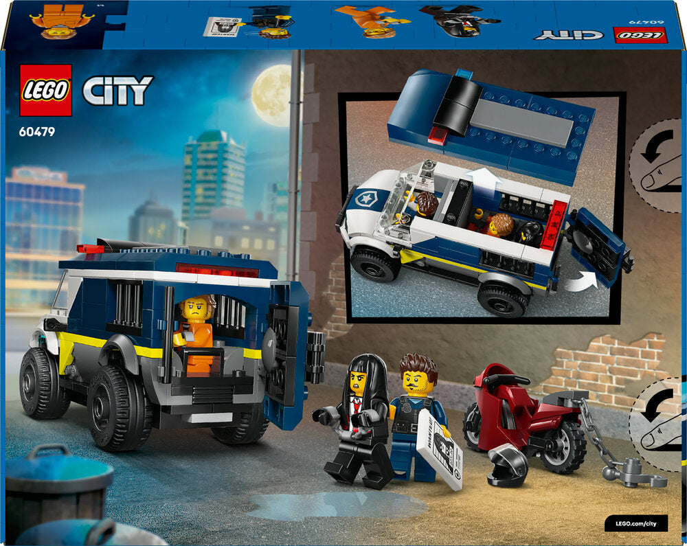 60479 LEGO City Politivogn til fangetransport