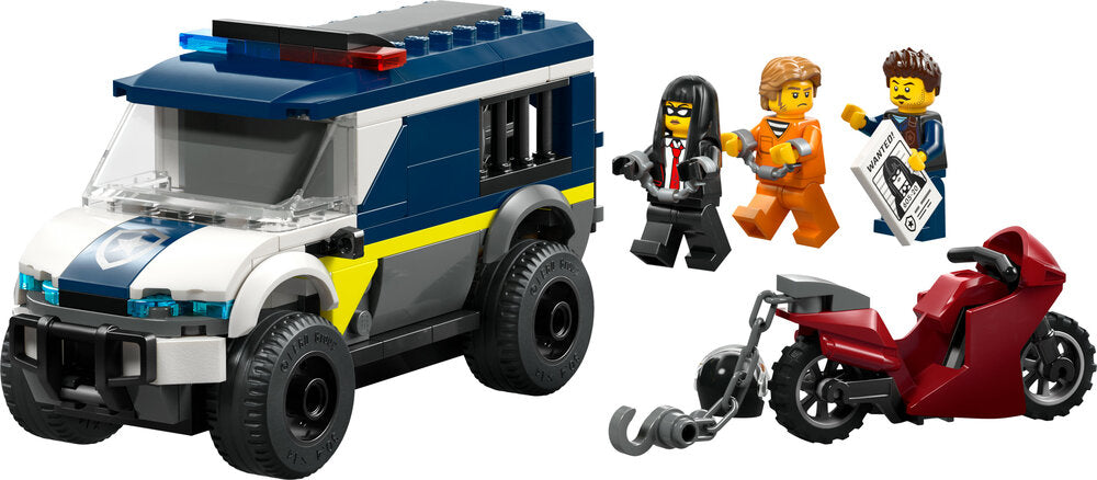 60479 LEGO City Politivogn til fangetransport