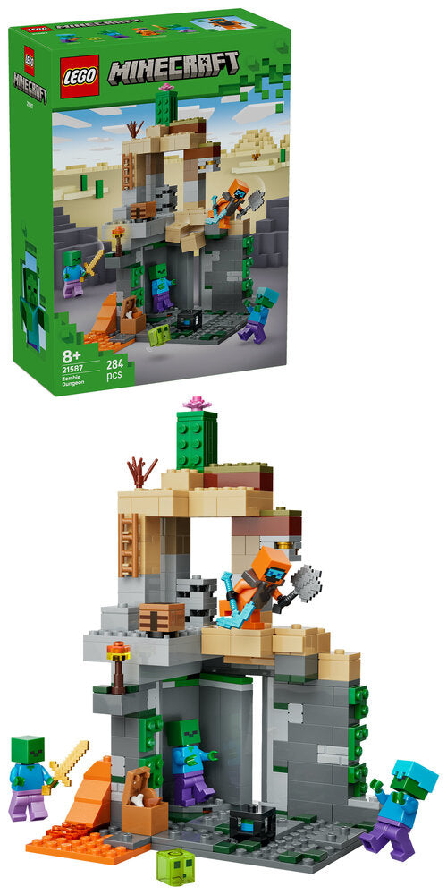 21587 LEGO Minecraft Zombie-fangekælder