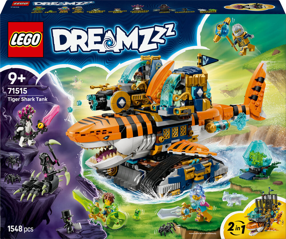 D2 71515 LEGO DREAMZzz Tigerhaj-kampvogn