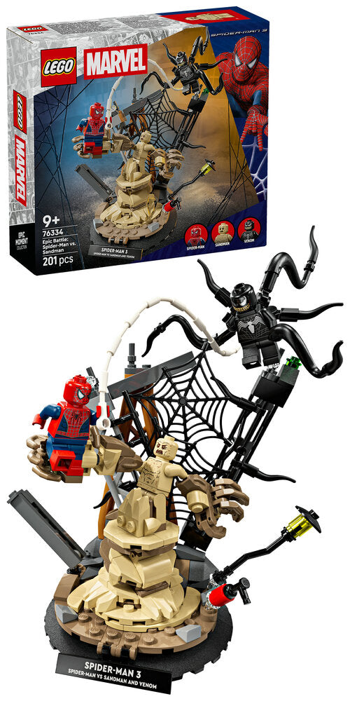 76334 LEGO Super Heroes Marvel Episk kamp: Spider-Man mod Sandman