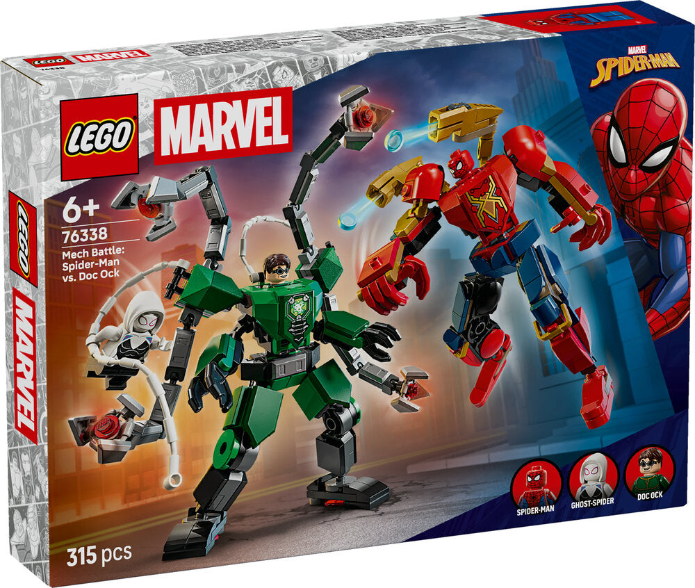 76338 LEGO Super Heroes Mech-kamp: Spider-Man mod Doc Ock
