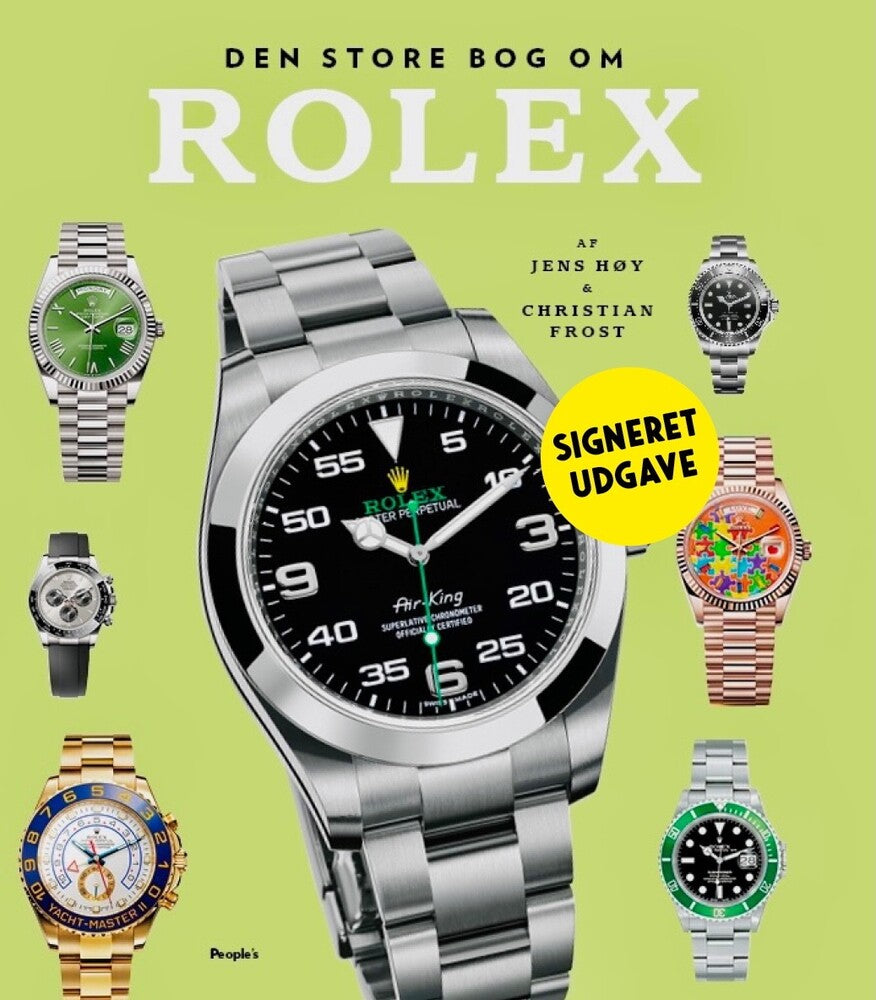 Den store bog om Rolex - signeret udgave