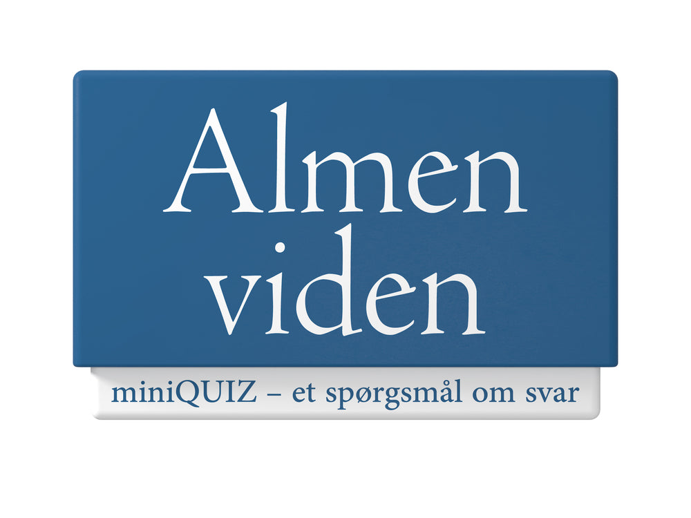 D2 miniQUIZ - Almen viden