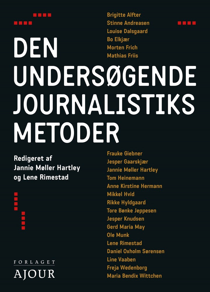 Den undersøgende journalistiks metoder