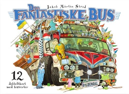 Den fantastiske bus - 12 postkort