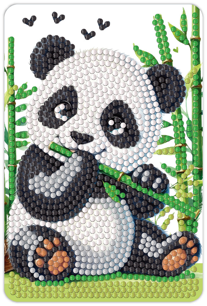 D1 Diamond Art Panda 10X15Cm