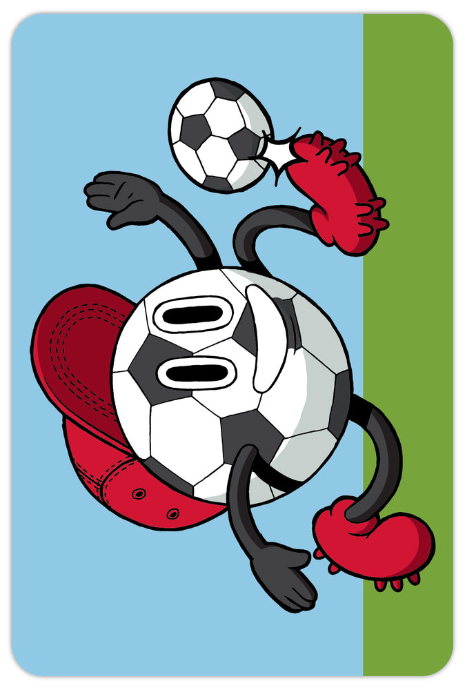 Diamond Art Fodbold 10X15Cm