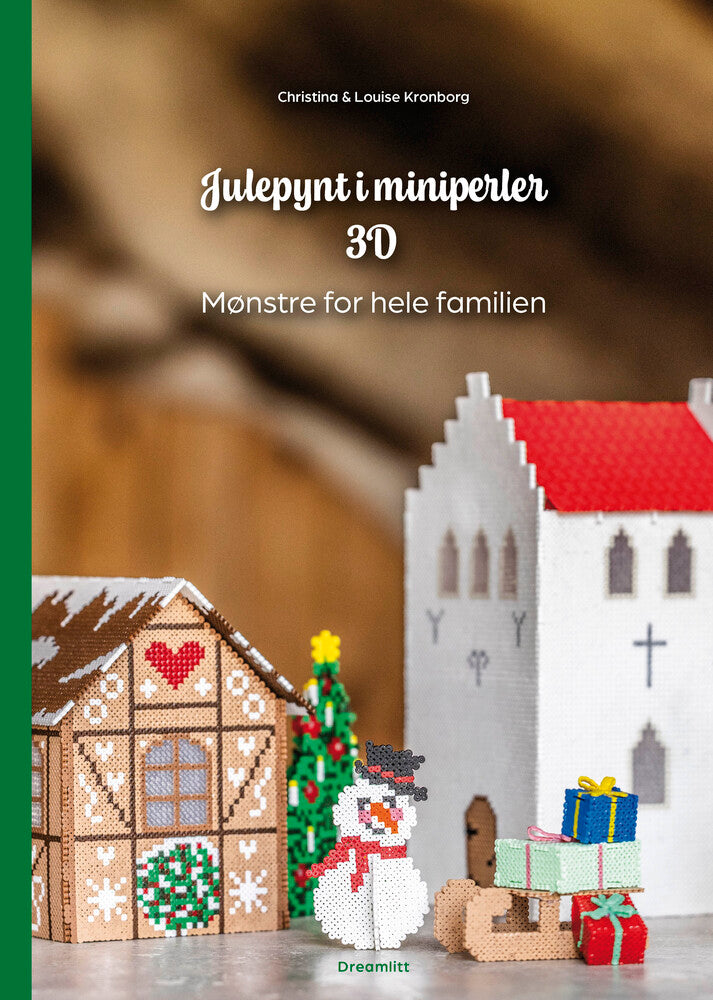 Julepynt i miniperler 3D