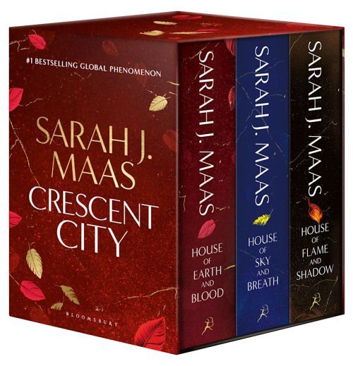 D2 Crescent City Paperback Box Set: House of Earth and Blood, House of Sky and Breath, House of Flame and Shadow