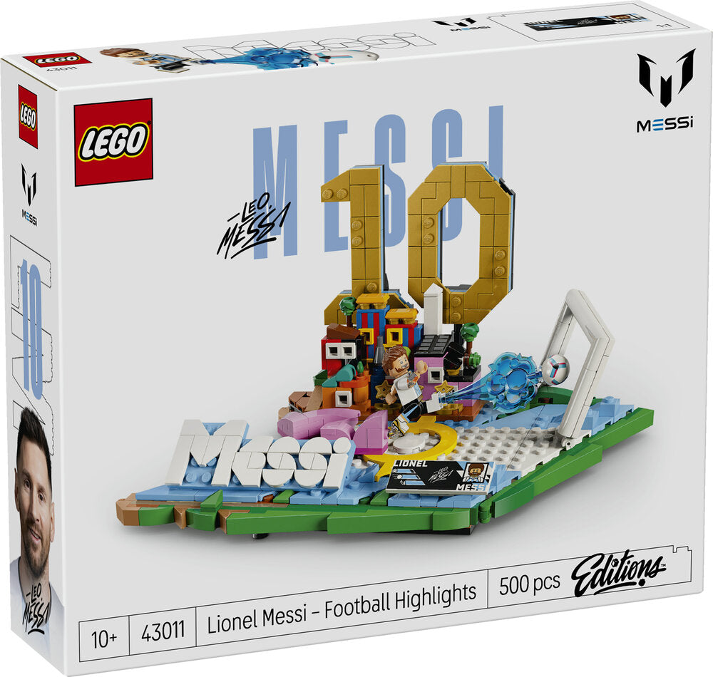 LEGO Editions Football 43011 Lionel Messi – fodboldhøjdepunkter
