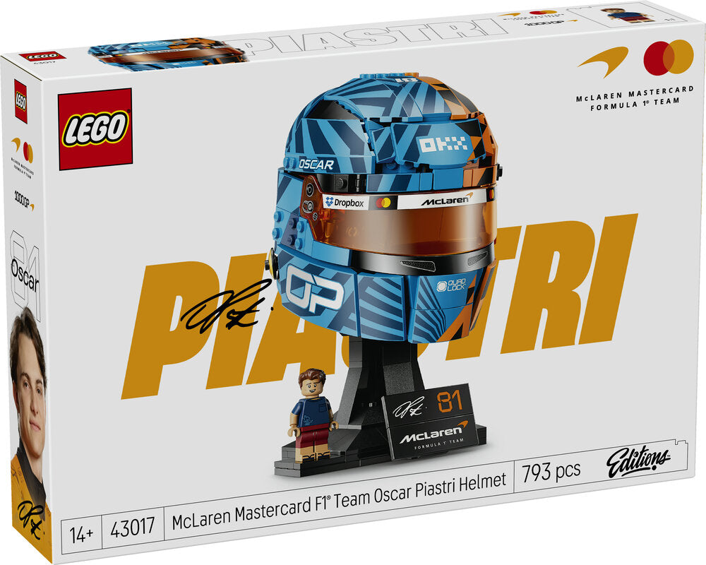 LEGO Editions Formula 1 43017 McLaren Mastercard F1® Team Oscar Piastri-hjelm